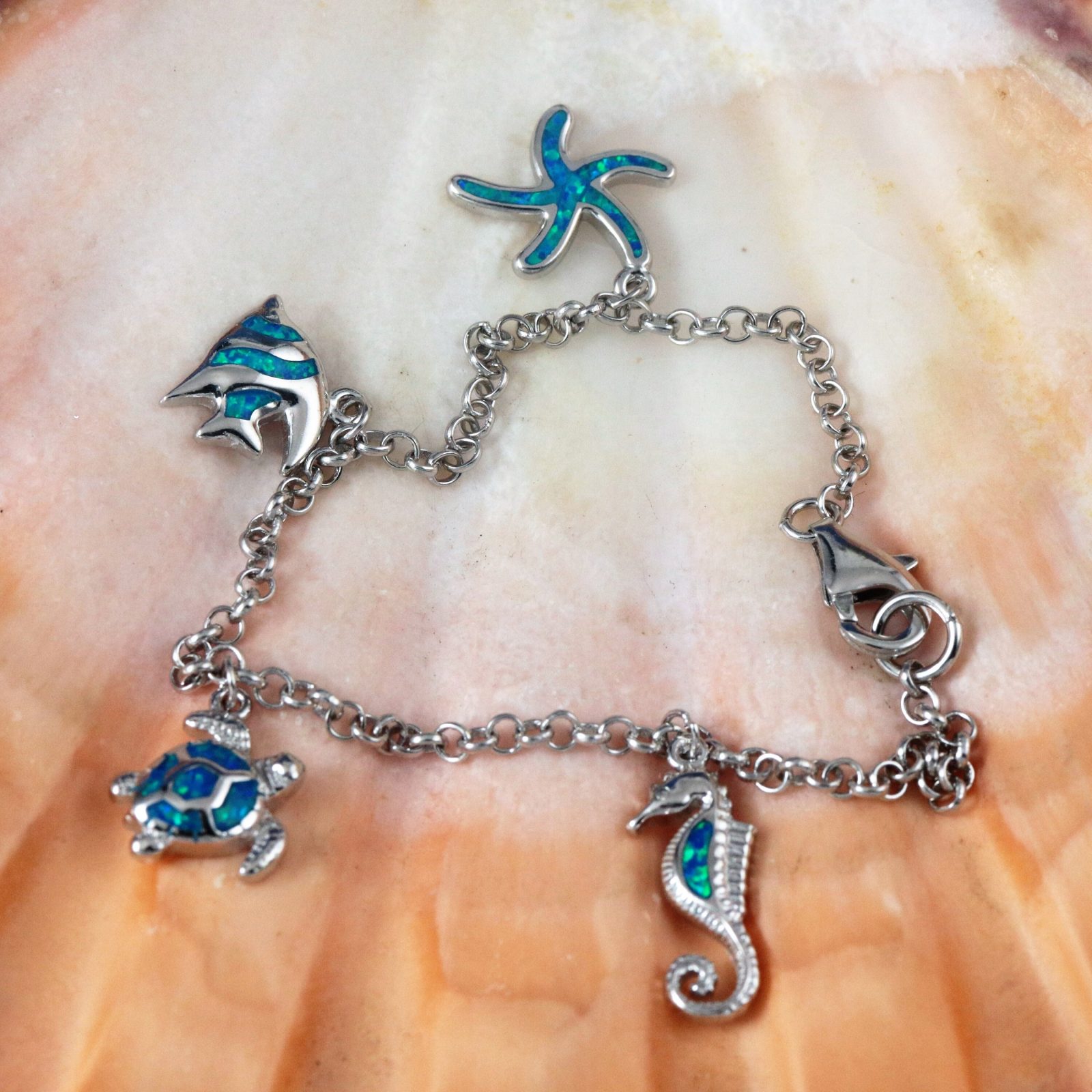 Sea Seeker Charm Bracelet