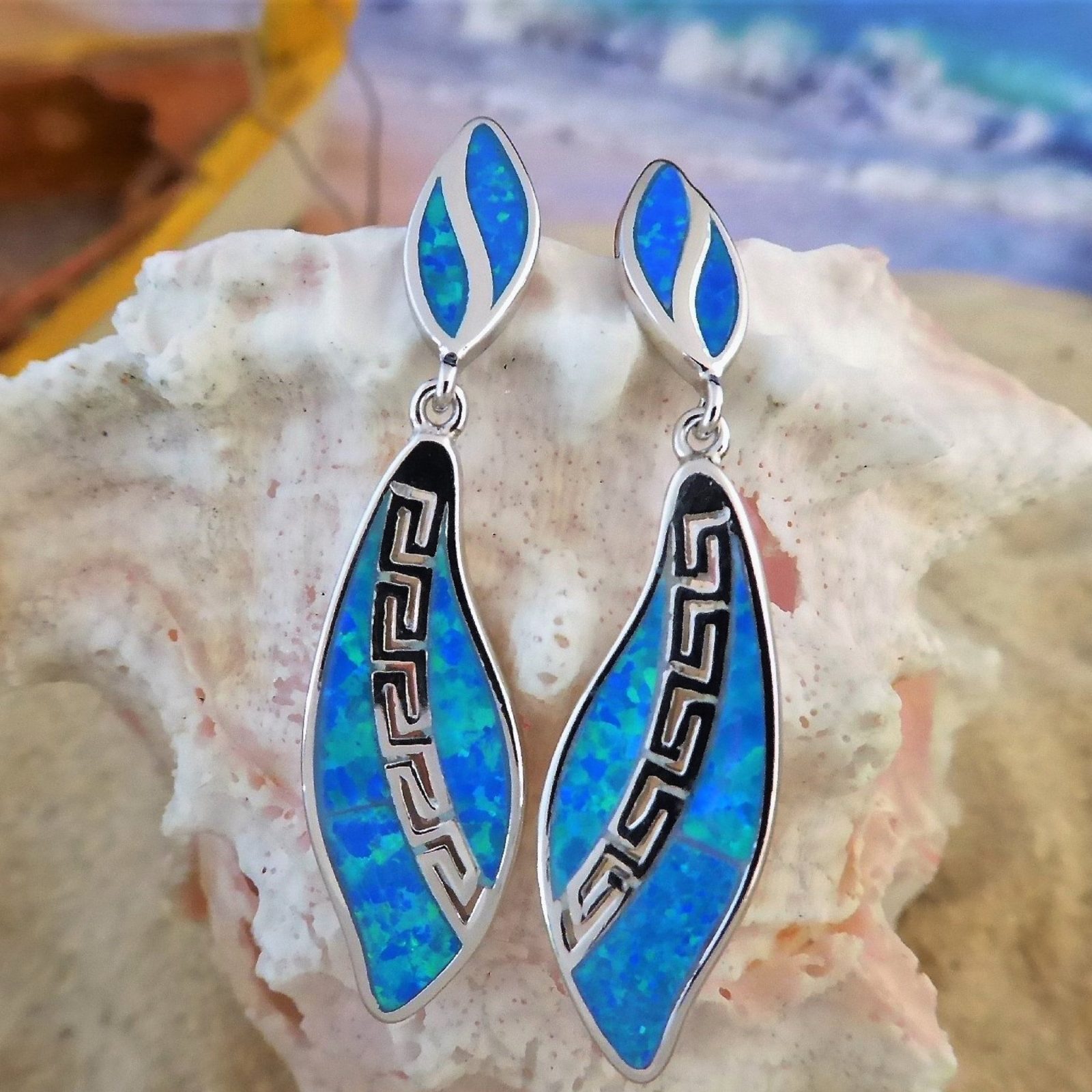 Greek clearance earrings silver