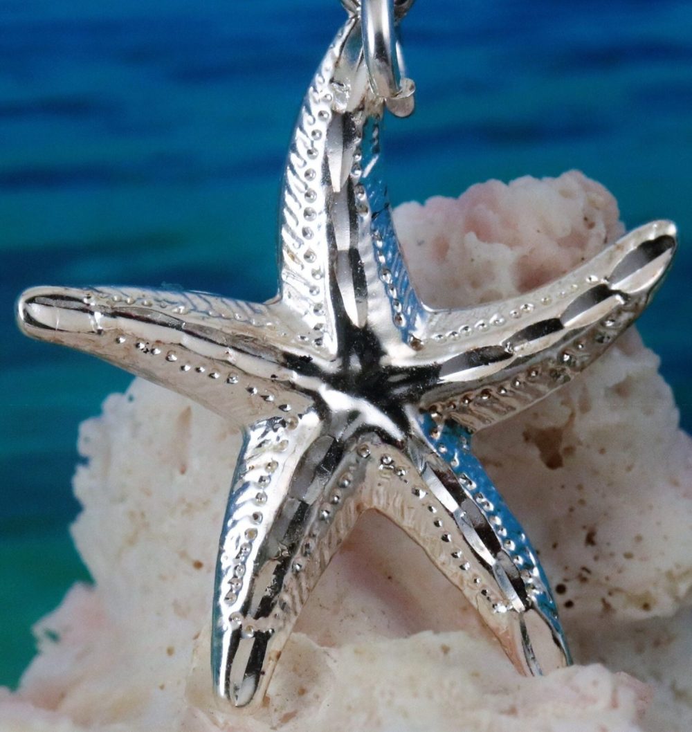 Sterling Silver Starfish Pendant