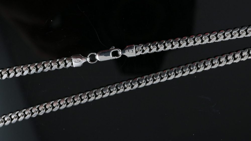 Miami Cuban Link Chain 5mm - 925 Silver + Free Pendant