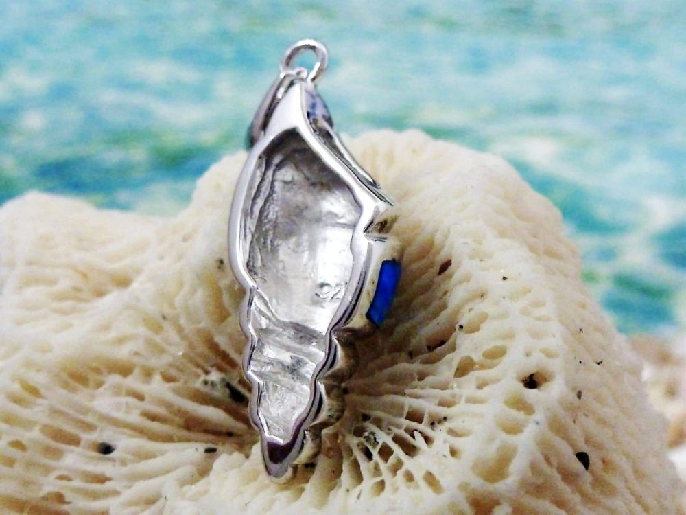 Real conch shell necklace sale